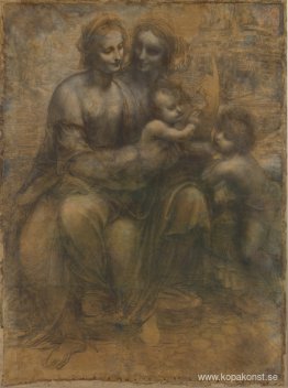 Jungfrun och barnet med Saint Anne och Saint John the Baptist Jungfrun och barnet med Saint Anne och Saint John the Baptist