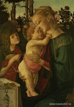 Madonnan och barnet med spädbarnet Johannes Döparen Madonnan och barnet med spädbarnet Johannes Döparen