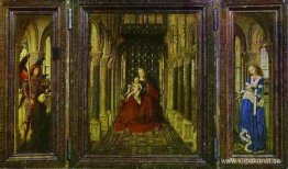 Jungfru och barn med St. Michael, St. Catherine och en donator Jungfru och barn med St. Michael, St. Catherine och en donator