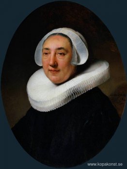 Porträtt av Haesje van Cleyburgh Porträtt av Haesje van Cleyburgh