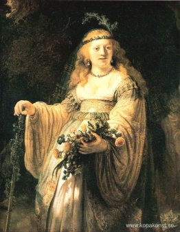 Saskia van Uylenburgh i arkadisk kostym Saskia van Uylenburgh i arkadisk kostym