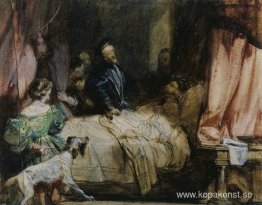 Karl V besöker Frans I efter slaget vid Pavia Karl V besöker Frans I efter slaget vid Pavia