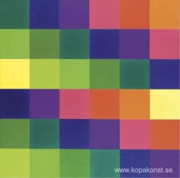 Sex systematiska färgrader från ljus till ljus Sex systematiska färgrader från ljus till ljus