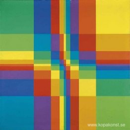 Nio systematiska färgserier med horisontell och vertikal kompres Nio systematiska färgserier med horisontell och vertikal kompres