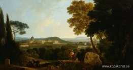 St Peters och Vatikanen från Janiculum, Rom St Peters och Vatikanen från Janiculum, Rom