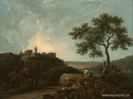 Tivoli: Sybilens tempel och Campagna Tivoli: Sybilens tempel och Campagna