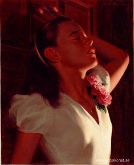 Spring Rain (Ecstacy), Ladies' Home Journal illustration, decemb Spring Rain (Ecstacy), Ladies' Home Journal illustration, decemb