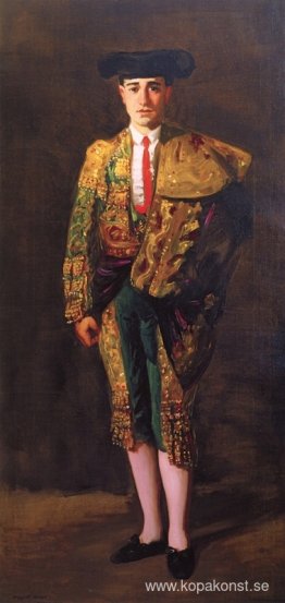 Porträtt av El Matador, Felix Asiego Porträtt av El Matador, Felix Asiego