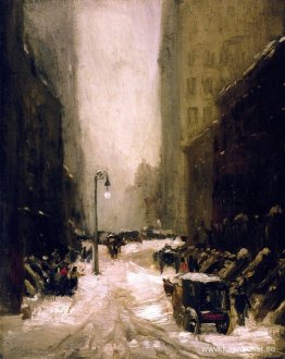 Snö i New York Snö i New York