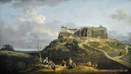 Fästningen Konigstein Fästningen Konigstein