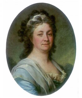 Porträtt av M. I. Mussar Porträtt av M. I. Mussar