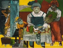 Familjen (runt matbordet) Familjen (runt matbordet)