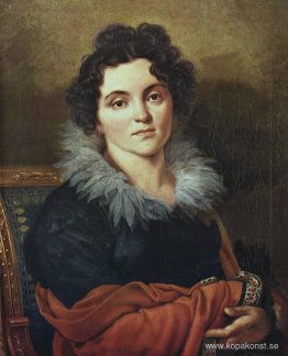 Porträtt av Darya Nikolaevna Chvostova Porträtt av Darya Nikolaevna Chvostova