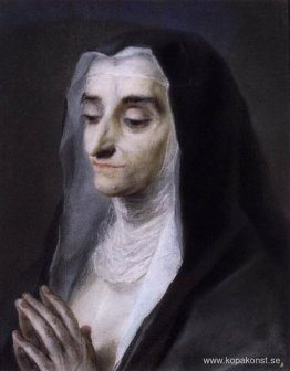 Porträtt av syster Maria Caterina Porträtt av syster Maria Caterina