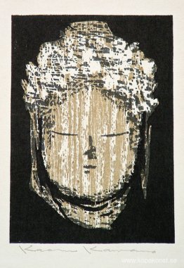 Figur med slutna ögon Figur med slutna ögon