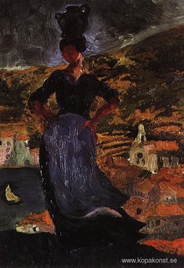 Porträtt av Hortensia Porträtt av Hortensia