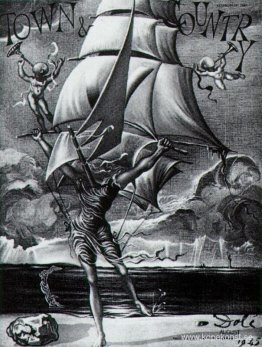 Victory (kvinna som metamorfoserar in i en båt med änglar) Victory (kvinna som metamorfoserar in i en båt med änglar)