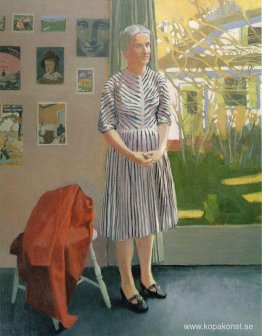 Anne i randig klänning Anne i randig klänning