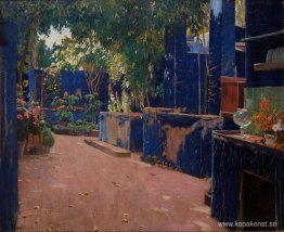 Blue Courtyard, Arenys de Munt Blue Courtyard, Arenys de Munt