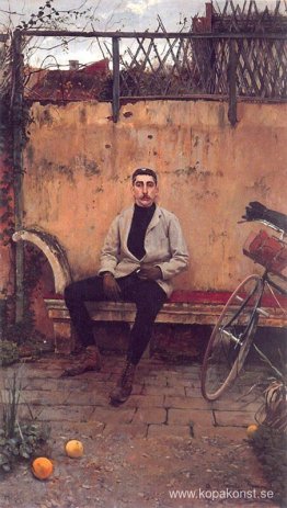 Porträtt av Ramon Casas Porträtt av Ramon Casas