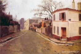 Rue des Saules i Montmartre Rue des Saules i Montmartre