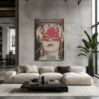 Face of Mae West som kan användas som en lägenhet — Modern loft