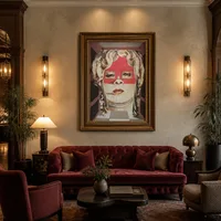 Face of Mae West som kan användas som en lägenhet — Boutiquehotell