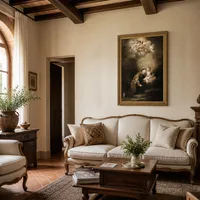 Sankt Antonius av Padua och Jesusbarnet — Italiensk villa