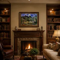 Hus med halmtak, Cordeville  — Klassiskt bibliotek
