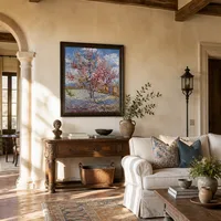 Peach Tree in Bloom (till minne av Mauve)  — Italiensk villa