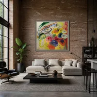 Svarta streck I — Modern loft
