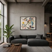 Blått segment — Modern loft