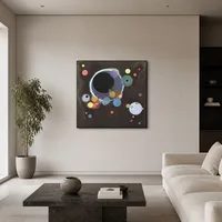 Flera cirklar — Minimalistiskt galleri
