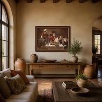 Kvällsmat på Emmaus — Italiensk villa