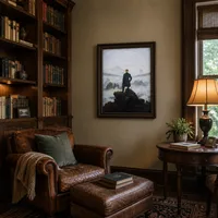 Vandraren ovanför dimhavet — Klassiskt bibliotek