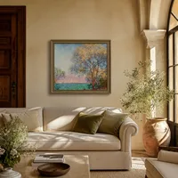 Antibes på morgonen — Italiensk villa