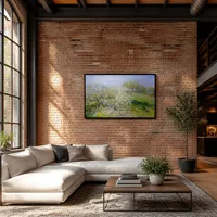 Äppelträd i blom — Modern loft