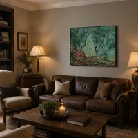 Olive Tree Wood i Moreno Garden — Klassiskt bibliotek