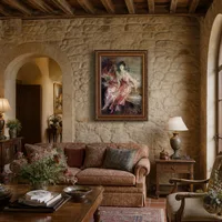 Lady in Rose — Italiensk villa