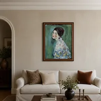 Porträtt av en dam — Italiensk villa