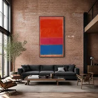 Nr 1 (Royal Red and Blue) — Modern loft