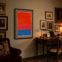 Nr 1 (Royal Red and Blue) — Konstsamlarhem
