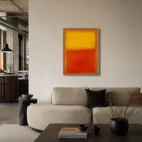 Orange och gul — Modern loft