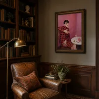 Porträtt av journalisten Sylvia Von Harden — Klassiskt bibliotek