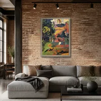 Landskap med påfåglar — Modern loft