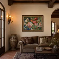Rosor — Italiensk villa