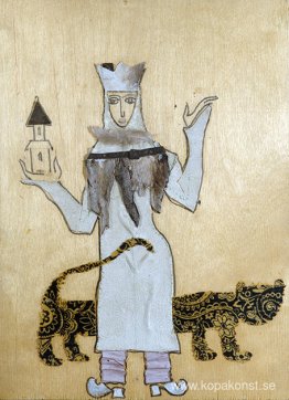 Skissen till filmen "Colour of Pomegranate". "Qween" Skissen till filmen "Colour of Pomegranate". "Qween"