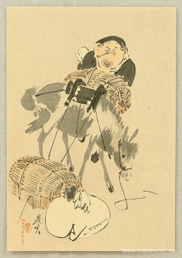 Daikoku och mus Daikoku och mus
