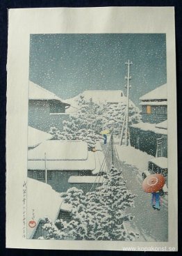 Snö vid Shirochi Snö vid Shirochi