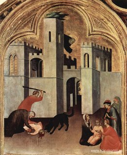Barnets mirakel attackerade och räddade av Augustine Novello Barnets mirakel attackerade och räddade av Augustine Novello